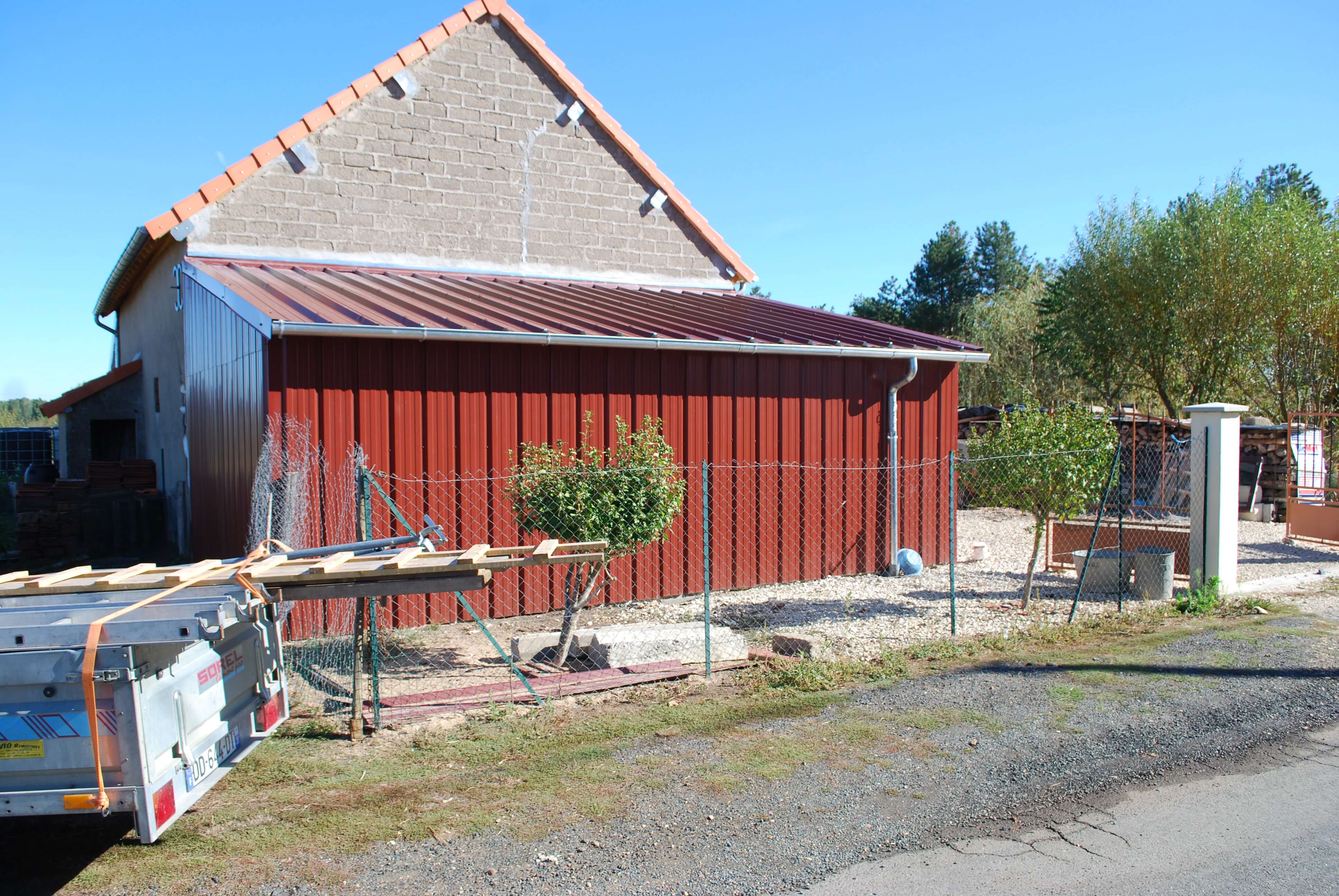 Garage en bois