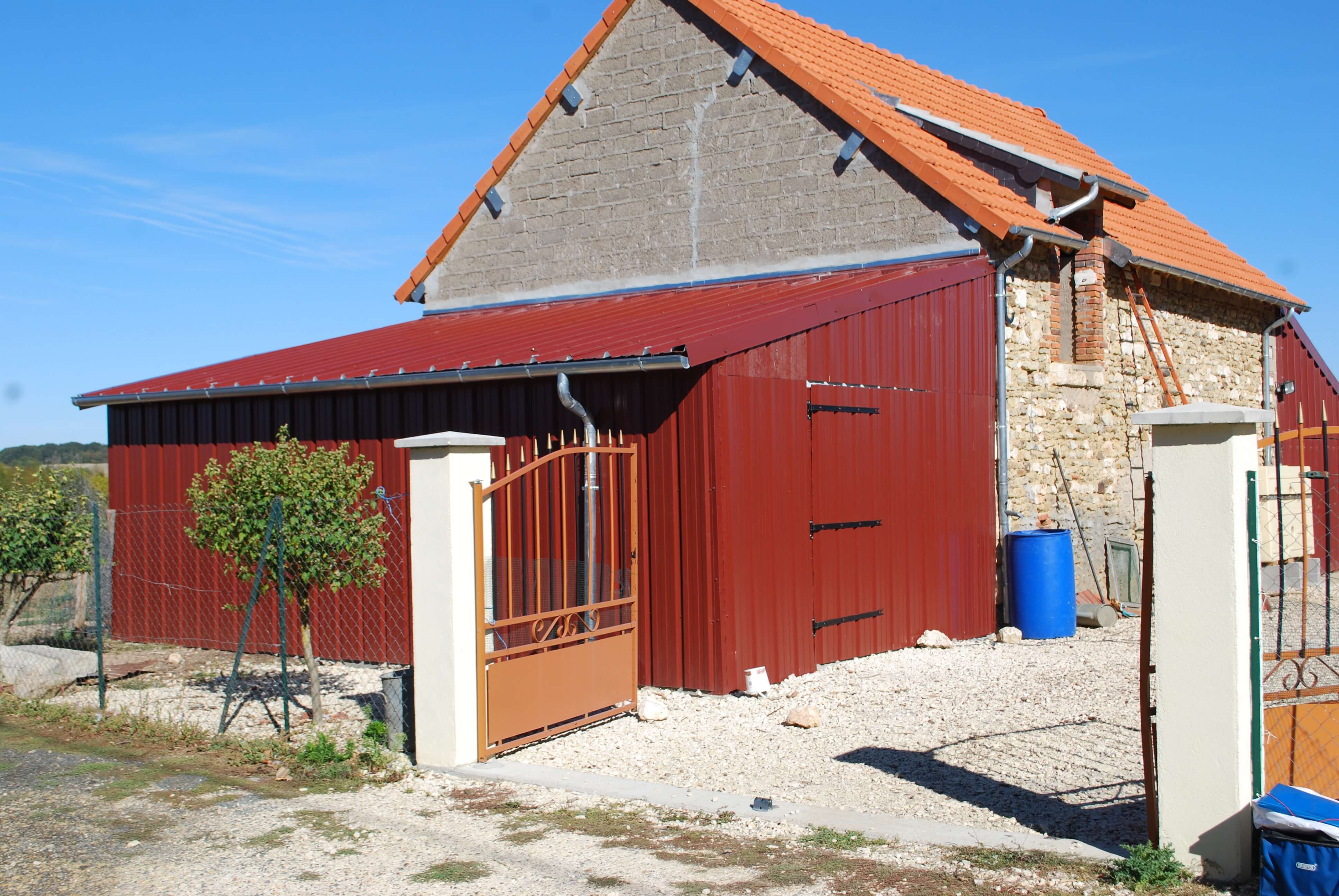 Garage en bois