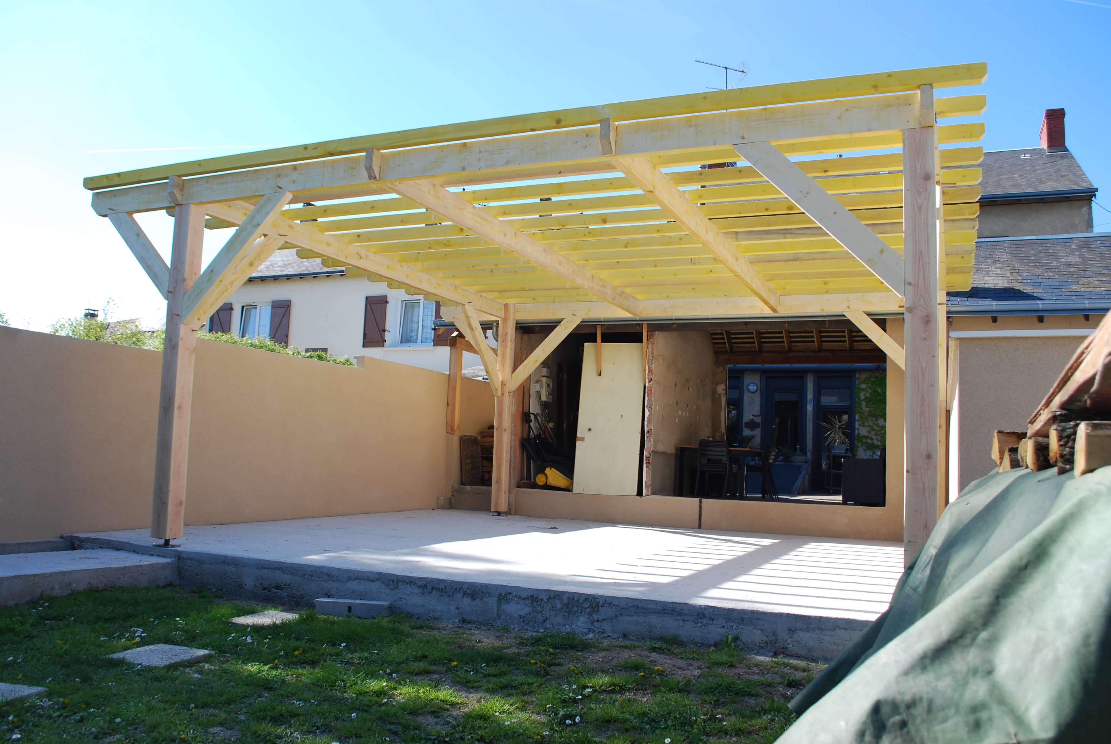Pergola en bois